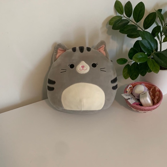 Other Squishmallow Grey Cat Poshmark